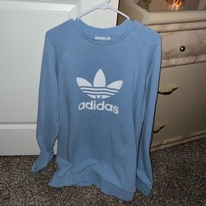 Adidas Light Blue Sweatshirt